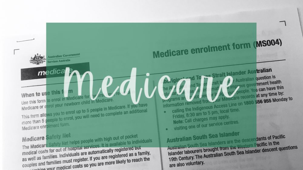 メディケア | Medicare enrolment form MS004