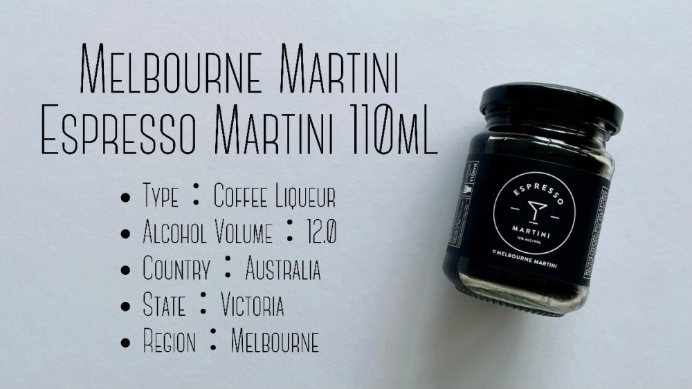 Melbourne Martini | Espresso Martini