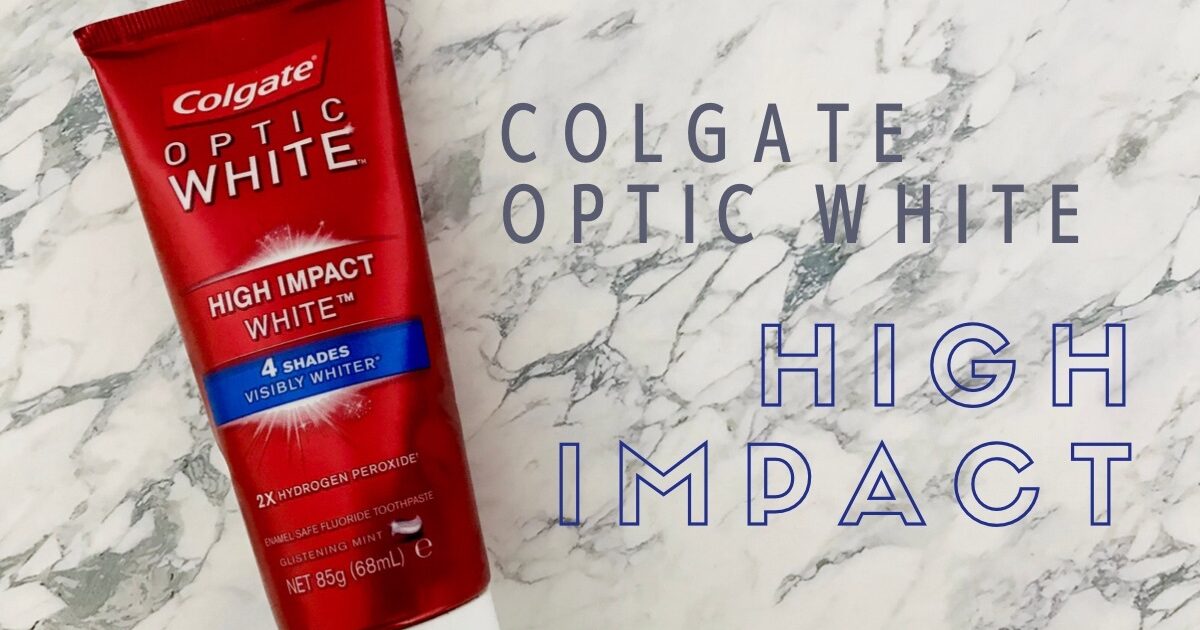 Colgate Optic White High Impact】ホワイトニング歯磨き粉をレビュー！ | OZ JOURNAL