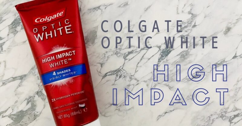 Colgate Optic White High Impact】ホワイトニング歯磨き粉をレビュー！ | OZ JOURNAL