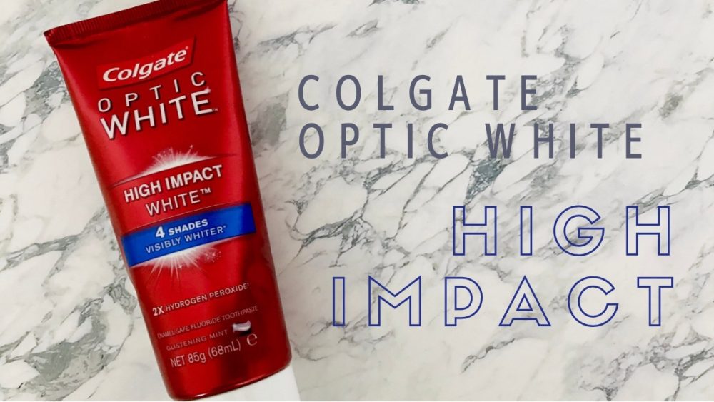 Colgate | Optic White High Impact hero