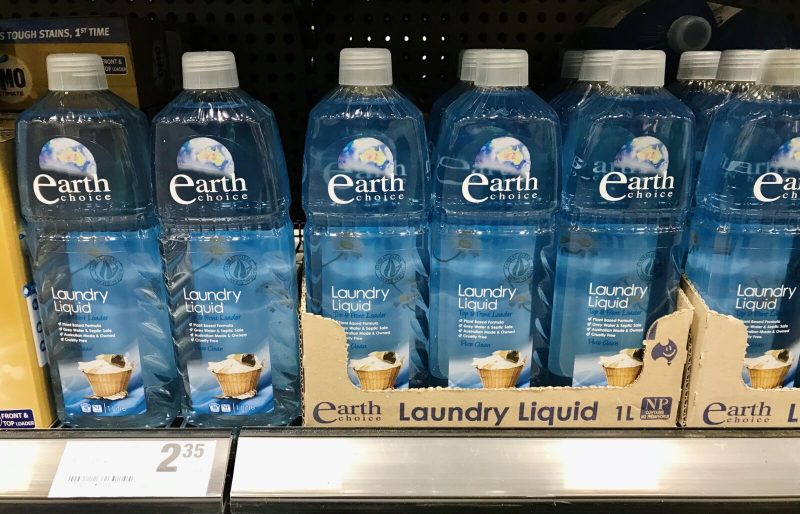洗濯洗剤 | earth choice blue
